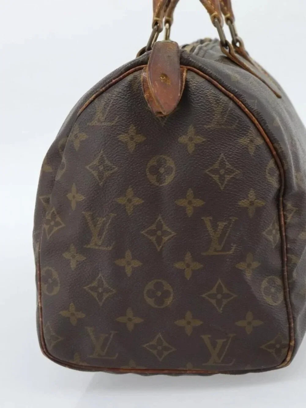 LOUIS VUITTON Monogram Speedy 30 Hand Bag M41526 LV Auth 187789